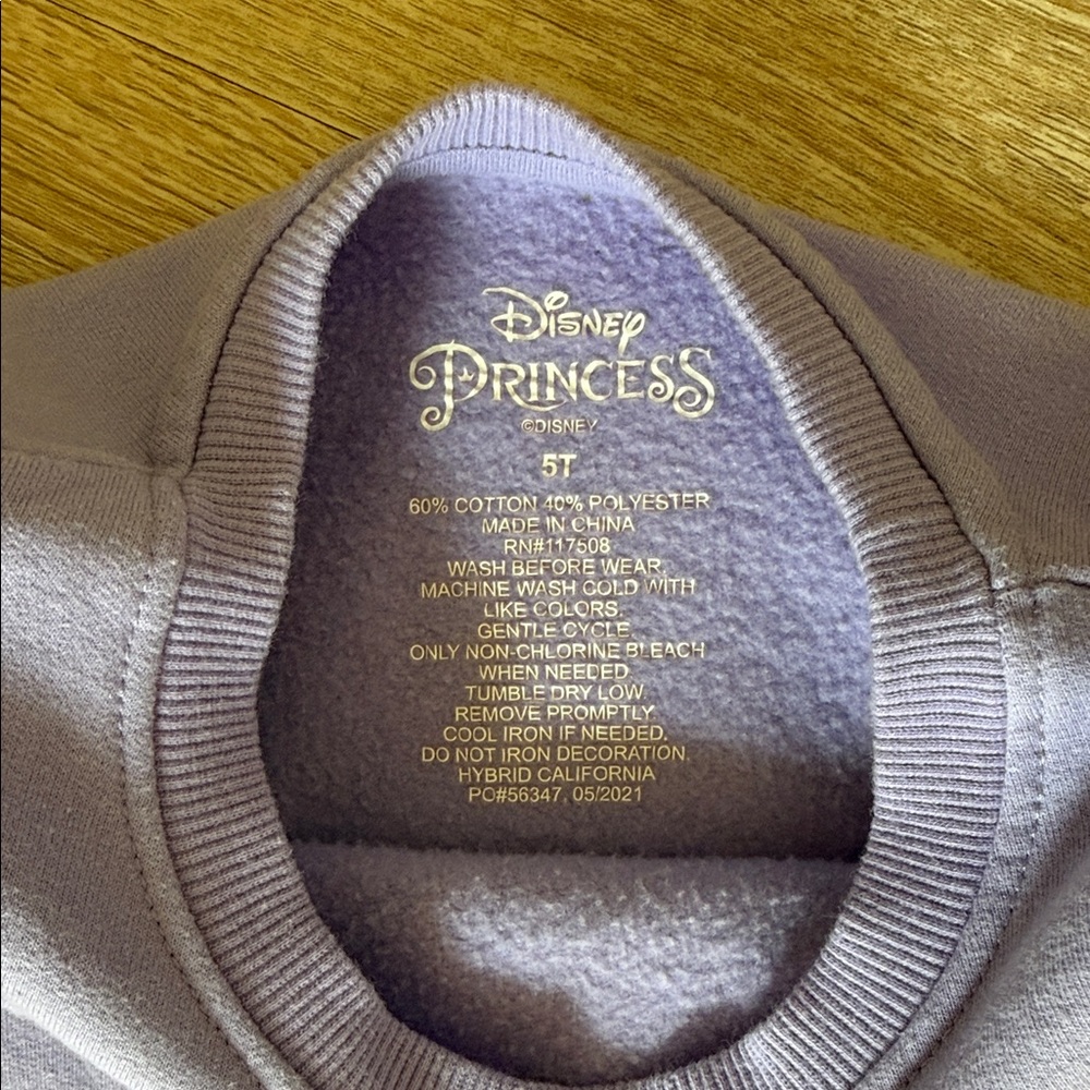 Disney Princess Ruffle Sweatshirt - Picture 3 of 3